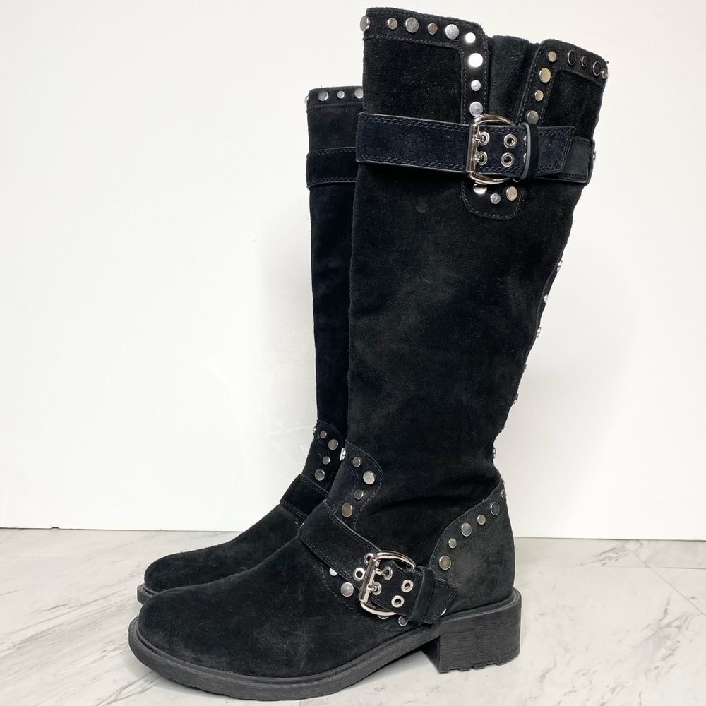 New! Sam Edelman Black Deryn Black Tall Boot 6 1/2